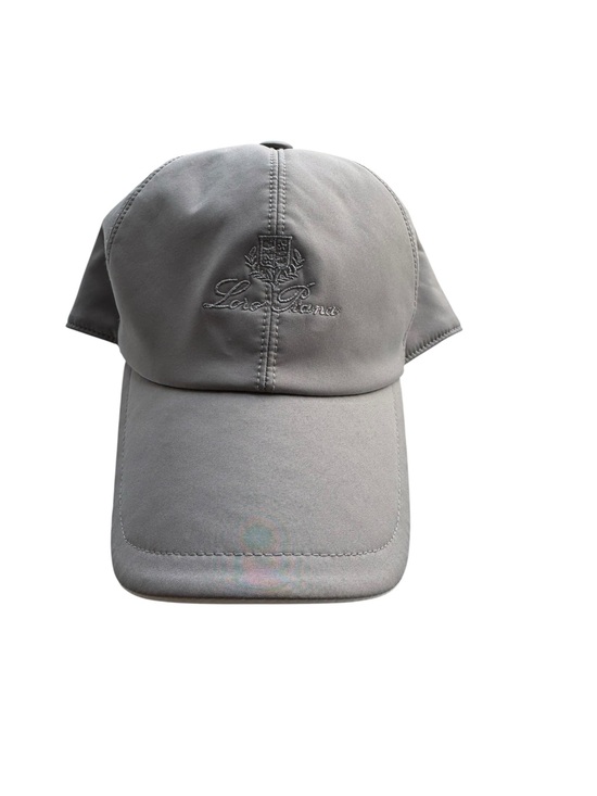 Loro Piana Other - Loro Piana Light Gray Embroidered Crest Cap